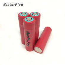 MasterFire 10 шт./лот, фирменная новинка, оригинальный SANYO 18650 3,7 в 2600 мАч, литиевые перезаряжаемые батареи, фонарики, фонарики, батареи 2024 - купить недорого