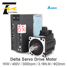 Delta servo driver ASD-A2-1543-M motor ECMA-J11010RS 1KW 400V 3000rpm 3.18N.M 4.15A 2024 - buy cheap