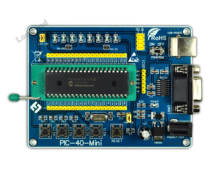 Placa de desarrollo PIC, tablero de aprendizaje PIC, tablero de evaluación PIC-40-MINI con Chip PIC16F877A 2024 - compra barato