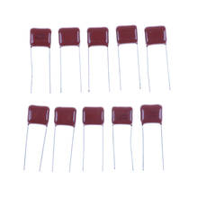 10Pcs Metallized Film Capacitor 630V104J 104 630V CBB 104J 630V 100NF 0.1UF P10mm 2024 - buy cheap