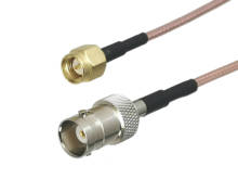 1Pcs RG316 SMA  Male Plug to BNC Female jack Connector RF Coaxial Jumper Pigtail Cable For Radio Antenna 4inch~10M 2024 - buy cheap