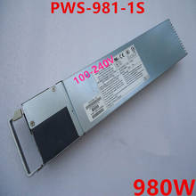 Fuente de alimentación conmutada, nuevo, Original, PSU, para fuente de alimentación conmutada, PWS-981-1S, llecom 1U, 980W 2024 - compra barato