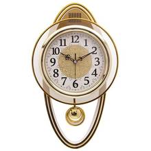 Reloj de pared oscilante grande Vintage, péndulo, decoración de pared para cocina, sala de estar, decoración de granja, reloj de pared de diseño moderno 2024 - compra barato