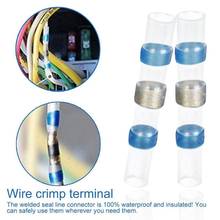 10/20Pcs Heat Shrink Sordering Terminals Insulated Butt Electrical Wire Connector Crimp Waterproof Solder Sleeve Tube 2024 - buy cheap