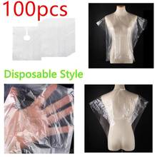 100pcs Disposable Hairdresser Cape Gown Cloth Hair cut Salon Hairdressing Cape Hairdresser Haircut Cutting Gown Barber Cape 2024 - buy cheap