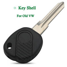 Ключи для старого Volkswagen fit VW Polo Golf, брелок зажигания, ретранслятор, дистанционный корпус автомобильного ключа с заменой неострого лезвия 2024 - купить недорого