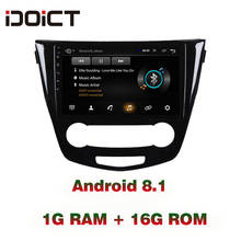 IDOICT Android 8,1 автомобильный DVD плеер GPS навигация Мультимедиа для Nissan кашкара изгой радио 2016 стерео 2024 - купить недорого