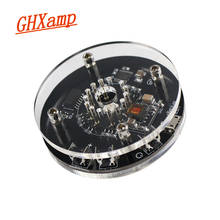 GHXAMP Audio Diy IN-18 светящиеся часы с одной трубкой Nixie, часы-трубки (не входят в комплект) Micro USB 5 в 1 А 2024 - купить недорого