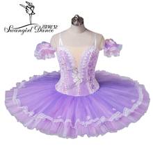 Tutú de Ballet para adultos, trajes de ballet púrpura claro, profesional, clásico, traje de baile, para mujeres, bt8964c 2024 - compra barato