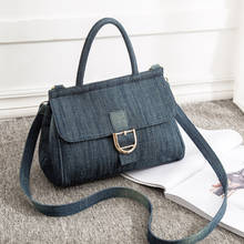 Denim Women handbag 2022 New High Quality Jeans Crossbody Bag Vintage female big Tote Travel Shoulder Bag Large Bolsa blue 2024 - buy cheap