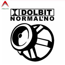 Aliauto Personality Car Sticker Dolbit Normal'no Auto Decoration Vinyl Decal Waterproof for Motorcycle Subaru Golf 4,18cm*15cm 2024 - buy cheap