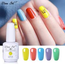 Beau Gel 15ml Gel Nail Polish 298 Colors Soak Off Nail Gel Varnish Semi Permanent UV LED Lamp Gel Polish Nail Art Hybrid Lacquer 2024 - buy cheap