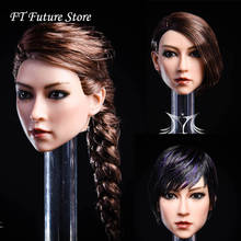 YMT020 A/B/C 1:6 escala belleza Mujer Asiática cabeza YA cabeza esculpida modelo ajuste 12 "Cuerpo Femenino 2024 - compra barato