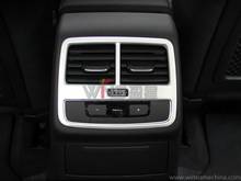 For Audi A4 2016 Interior Moulding Rear Seat Air Conditioner Outlet Trim Chrome Car Styling Accessories Tuning Accessories 2024 - buy cheap