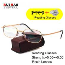 Fold Reading Glasses +0.50~+5.00 Resin Lenses Presbyopic Eyeglasses High-Definition Coating Spectacles Folding Optical Glasses 2024 - buy cheap