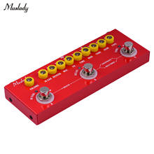 Muslady CUBE-guitarra eléctrica multifuncional portátil para bebé, Pedal de Efectos combinados con grabación de teléfono, reproducción de música inalámbrica 2024 - compra barato