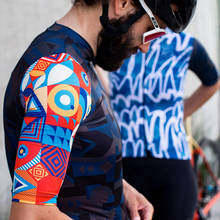 Camiseta de manga corta de Ciclismo para Hombre, Maillot transpirable de color negro para Ciclismo de montaña, España 2024 - compra barato