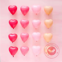 10-дюймовые розовые, розовые, красные, любовные, сердца, жемчужные, латексные воздушные шары, женская вечеринка, аксессуары для вечерние 2024 - купить недорого