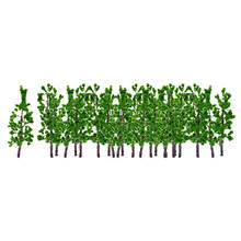 10pcs Green Pine Trees Model Train Set For Scenery Layout Landscape N-Z Scale 2024 - buy cheap