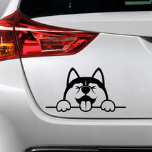 Vinyl Huskie Car Stickers And Decals Fun Personality Car Sticker Decal Car Styling 2024 - buy cheap