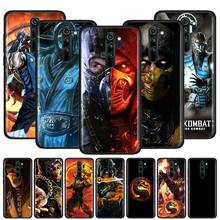 Mortal Kombat Case for Xiaomi Redmi Note 9S 8T 8 9 9A 9C 7 K30 Pro Zoom 8A 7A 6 Black Silicone Phone Cover Sac 2024 - buy cheap