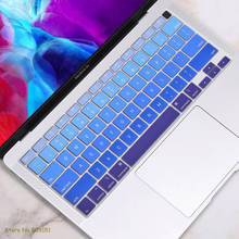 Funda de silicona para teclado Inglés, versión estadounidense, para MacBook Air 13, A2179, ID táctil, liberación 2020, Protector para teclado de portátil 2024 - compra barato