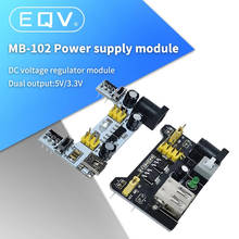 MB102 Breadboard Power Supply Module white Breadboard Dedicated Power Module 3.3V 5V MB-102 Solderless Bread Board for arduino 2024 - buy cheap