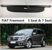 Car Rear Trunk Security Shield Cargo Cover For FIAT Freemont 5 Seat & 7 Seat 2012-2019 High Qualit Auto Accessories 2024 - buy cheap