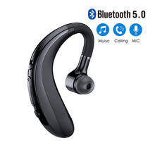 Auriculares inalámbricos con Bluetooth para teléfono inteligente, audífonos estéreo con micrófono, manos libres, para negocios 2024 - compra barato