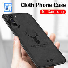 Funda de silicona suave para teléfono Samsung, cubierta de tela de ciervo para Galaxy S21, S20 Ultra, S10, S9, S8 Plus, A71, A51, A41, A31, A21S, A50, S20 FE 2024 - compra barato