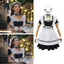 Anime Cosplay Waitress French Maid Dress Outfits Women Japanese Gothic Lolita Plus Size Uniform Carnival Party Stage Costumes 2024 - buy cheap