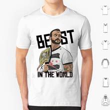 T Shirt Cotton Men DIY Print Cm Punk The Best In The World Chicago Native Chicago Made Chicago Sports Pop Culture 2024 - buy cheap