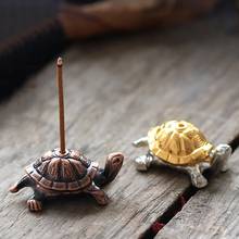 1 pçs caracol tartaruga incenso vara titular incenso suporte chá cultura meditação casa decoração casa de chá 2024 - compre barato