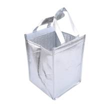 Водонепроницаемая изолированная сумка-холодильник 4 дюйма, складной Теплоизоляционный мешок для пикника, переносной мешок для льда, пищевых продуктов, мешок для доставки пищи, мешок для пиццы 2024 - купить недорого