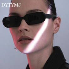 DYTYMJ-gafas de sol Retro ovaladas para mujer y hombre, lentes de lujo de diseñador de marca, montura pequeña, Okulary 2024 - compra barato