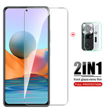 Funda de cristal templado para xiaomi redmi note 10 pro, protector de pantalla para cámara hd, protector de película, 10 pro max, 10s 2024 - compra barato