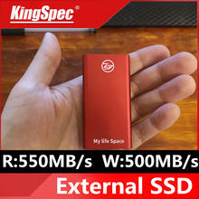 Внешний жесткий диск KingSpec, usb 3,1, 64 ГБ, 128 ГБ, 512 ГБ, 1 ТБ 2024 - купить недорого
