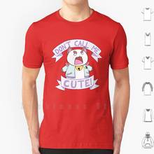 Puppycat - Don't Call Me Cute! T Shirt Print For Men Cotton New Cool Tee Bee And Puppycat Bee Puppycat Cute Angry Kawaii 2024 - buy cheap