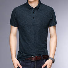 Ymwmhu Men Summer Polo Shirt Short Sleeve Fashion Button Clothes Minimalism Korean Style Po Shirt Men Casual Tops Drop Ship 2024 - buy cheap