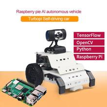 Smart Robot Car Kit TurboPi Programmable Robot Car w/ Main Board for Raspberry Pi 4B/2G Unfinished 2024 - buy cheap