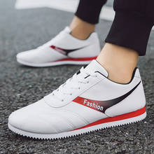 Men Fashion Sneakers Promotion Casual Shoes Man High Quality Leather PU Soft Comfortable Run Shoes Male Loafers Student Trainers 2024 - buy cheap