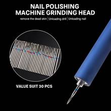 NOQ 30pcs/set Nail Milling Cutter Nail Drill Bits For Manicure Pedicure Tool Nail Milling Cutter Nail Files Nail Art Tools 2024 - buy cheap