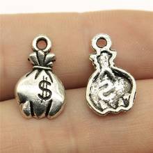 WYSIWYG 20pcs 19x11mm Charms For Attracting Money Charms For Money Charm Money Bag For Jewelry Making 2024 - buy cheap