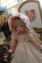 BJD Doll clothes suitable for 1/3 1/4 1/6 Blythes Size White Maid Dress Pastoral Doll Accessories (Skirt + Tiara) 2024 - buy cheap