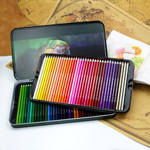 José-lápices de colores al óleo profesionales para niños, lápices de colores con caja de hierro, regalo para pintar, suministros de arte, 72 colores 2024 - compra barato