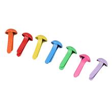 Set of 200 Mini Parisian fasteners multicolor paper craft Stamping Scrapbooking DIY tool 4.5mm CNIM Hot 2024 - buy cheap