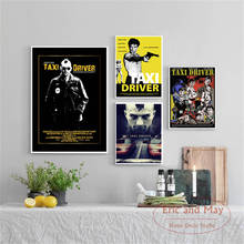 Movie Taxi Driver Classic Poster And Prints Canvas Painting Pictures On The Wall Classic Decorative Home Decor Obrazy 2024 - buy cheap