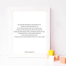 F Scott Fitzgerald Inspirational Quote Poster Prints Kids Room Wall Art Canvas Painting Wall Picture Decor Motivational Gift 2024 - buy cheap