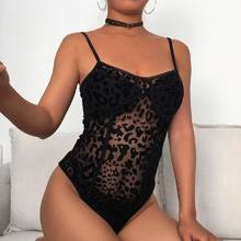 Sexy Women Sleeveless Deep V Neck Bodycon Bodysuit Jumpsuit Leotard Tops Strap Bodycon Black Bodysuit Sexy Clubwear Outwear New 2024 - buy cheap