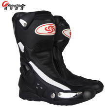 Motorcycle Boots Man Racing motocross boots motobotinki motorcycle shoes 2024 - buy cheap